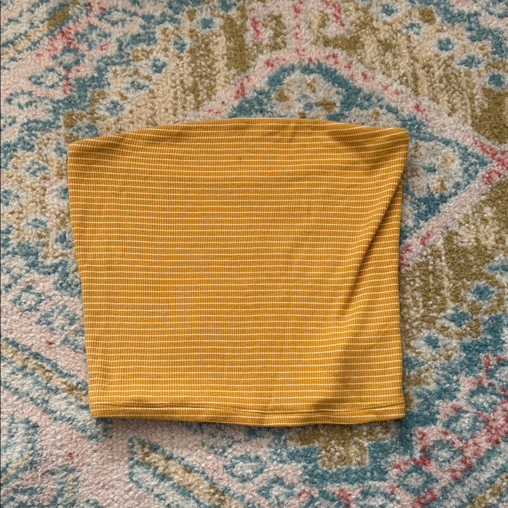 Yellow Tube Top